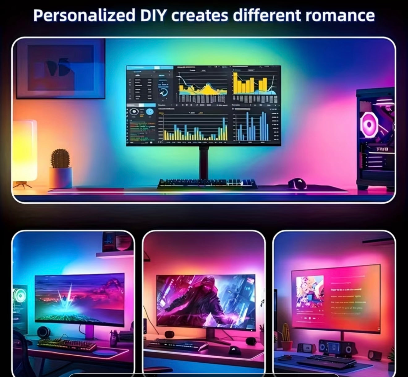 4db Autós LED lámpa USB porttal